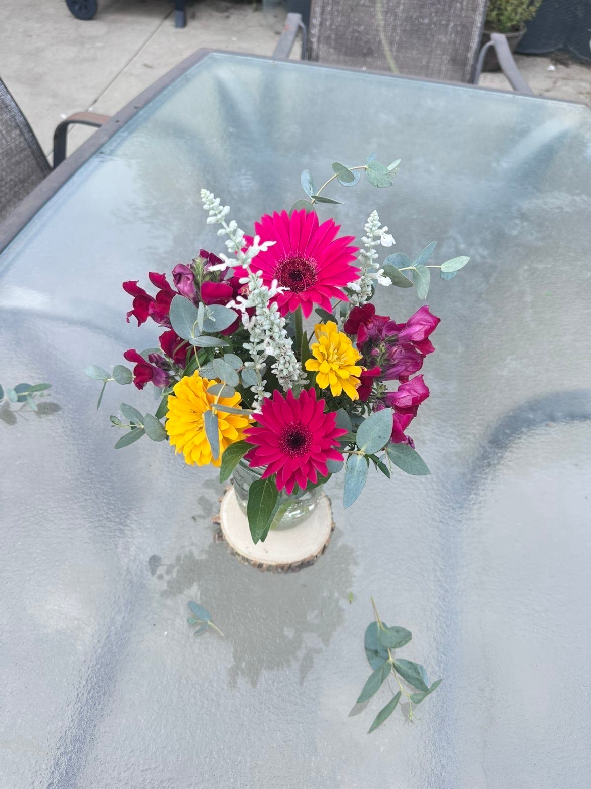 Daily Bright Garden Jar Bouquet